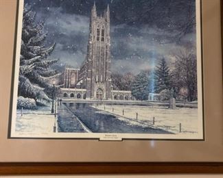 Duke University Chapel by William Mangum