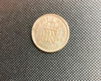 SixPence coin - the wedding coin
