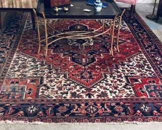 Oriental Basket Patterned Rug