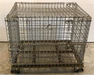 Located in: Chattanooga, TN
Metal Wire Warehouse Basket
Size (WDH) 39"W x 32"D x 35"H
**Sold As Is Where Is**