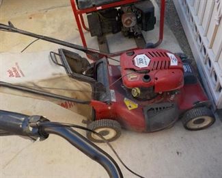 Working Mower