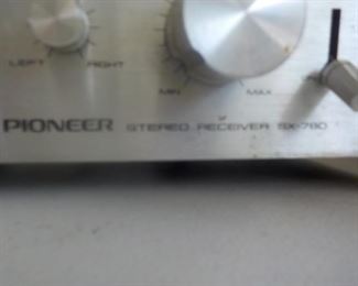 Pioneer SX=780 Stereo Receiver 