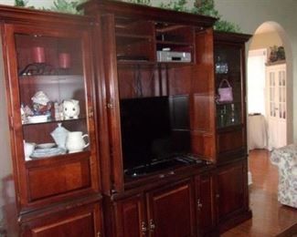 Mahogany Entertainment Center