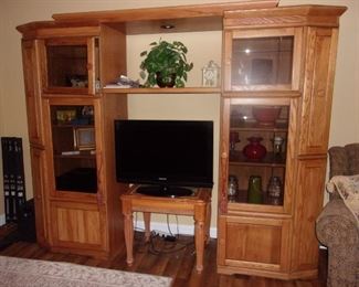Oak Entertainment Center