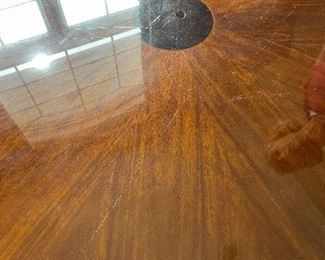 Inlaid table top