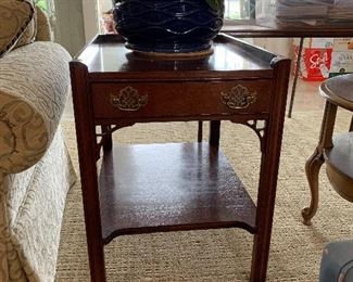 Traditional side table