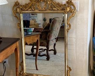LaBarge Gilded Mirror