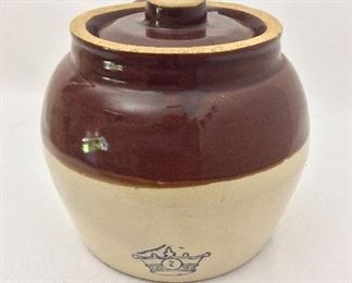 Robinson Ransbottom Bean Pot, 6" H. 