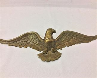 Brass Eagle, 18 1/2" W. 