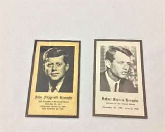John F. Kennedy and Robert F. Kennedy.