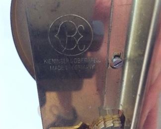 Kieninger & Obergfell Clock Made in Germany. 