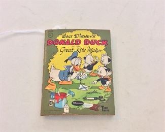 Walt Disney's Donald Duck and the Great Kite Maker, Whitman Tiny Tales, 3 1/4" x 4 1/4".  