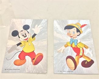 Mickey Mouse and Pinocchio Collectibles