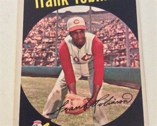 1959 Topps Frank Robinson #435 Cincinnati Redlegs.