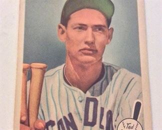 Ted Williams Trading Card