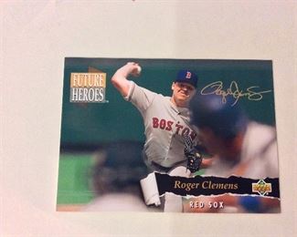 Roger Clemens Trading Card