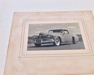 Antique Car Photographs.