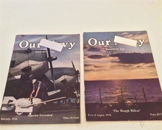 “Our Navy” Magazine Ephemera