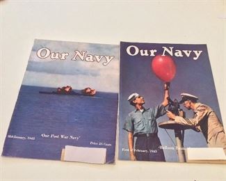 “Our Navy” Magazine Ephemera