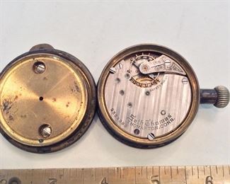 Seth Thomas New Eagle Pocket Watch Grade 36 Size 18s Jewels 7j Movement Serial Number 2523383