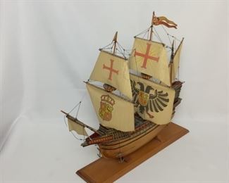 19 inch Spanish Galion ship