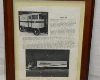 12X15 BILTMORE DELIVERY TRUCKS THEN/NOW