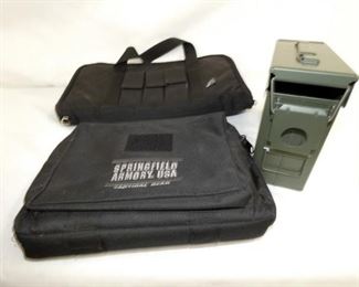 AMMO BOX/GUN CARRYING CASES