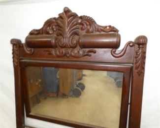 VIEW 3 TOP W/BEVELED MIRROR-CARVINGS