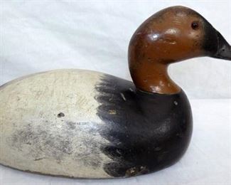 1920'S WOODEN FRED WALL DUCK DECOY