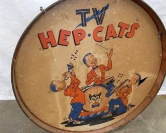 30IN. TV HEP-CATS TOY DRUM