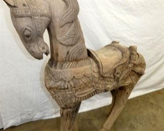 VIEW 4 SIDE 2 34X40 WOODEN HORSE