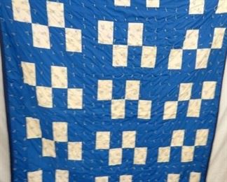 EARLY HANDMADE TACK QUILT
