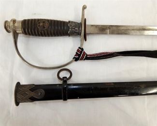 VIEW 2 GERMAN SS POLICE WWII SWORD