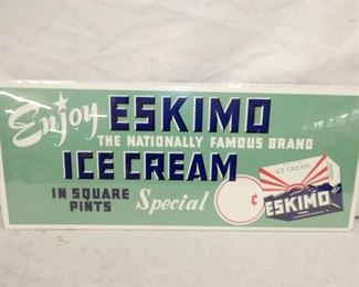 21X9 ESKIMO ICE CREAM AD 