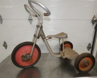 EARLY LG. ALUM. TRICYCLE  
