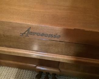 Aerosonic upright piano.  