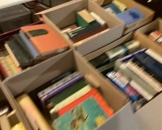 Boxes and boxes of great books