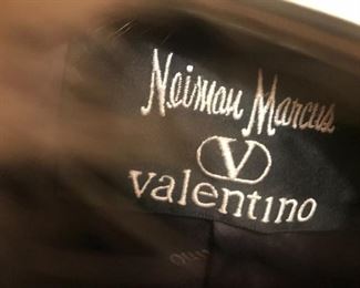 Fur coats high end neiman marcus valentino