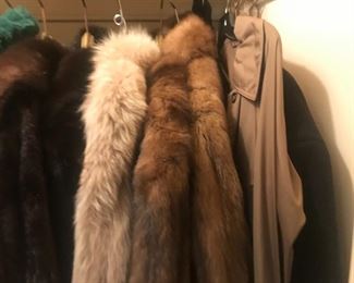 Fur coats high end neiman marcus valentino