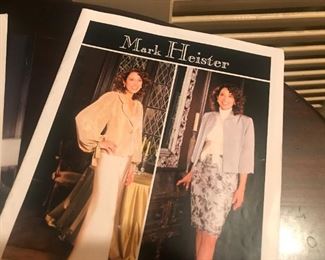 tons of vintage clothing majority high end Mark Heister many with the tags still on.