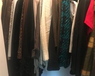 tons of vintage clothing majority high end Mark Heister many with the tags still on.