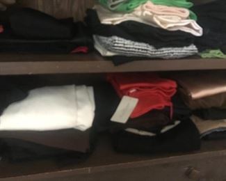 tons of vintage clothing majority high end Mark Heister many with the tags still on.