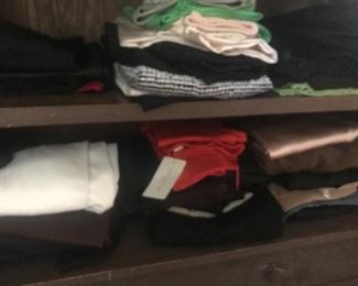 tons of vintage clothing majority high end Mark Heister many with the tags still on.