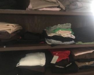 tons of vintage clothing majority high end Mark Heister many with the tags still on.