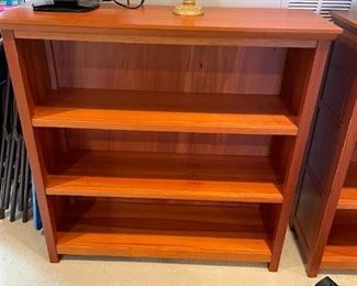 NICE SOLID LOW BOOKCASE (1 OF 2)