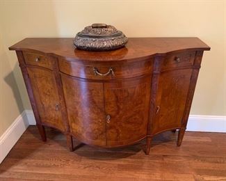 mahogany server