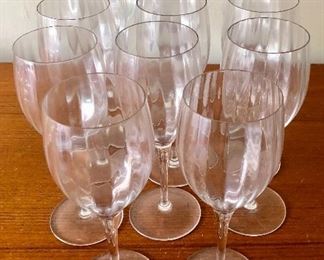 $4 each - 14 White wine glasses; KS#134