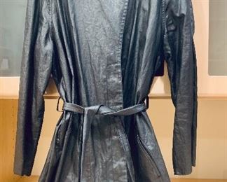 $175 - Armani Collezione  trench/ raincoat; size 6 ; KS#15