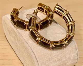 $28 - Kate Spade hoop earrings KS#87; approx 1"