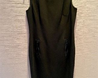 $30 - Michael Kors black sleeveless shift dress; size 12